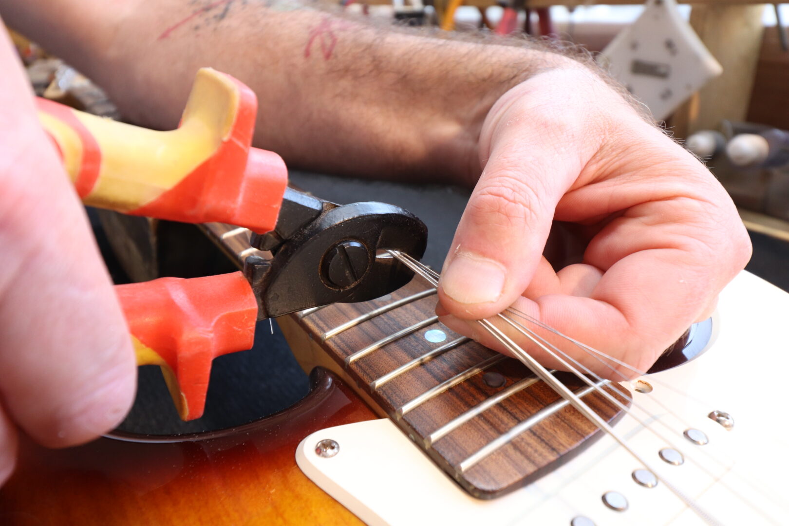 changing pickups on stratocaster